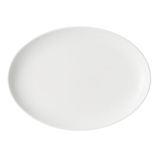 White Porcelain Stoneware Porcelain Serving Platter