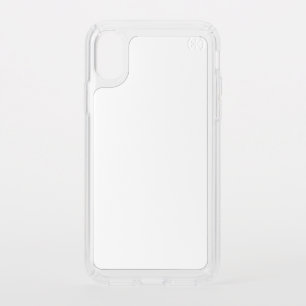 White Presidio Stay Clear Speck iPhone Case