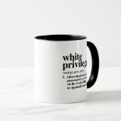 White Privilege Definition Mug (Front Right)