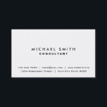 White Professional Plain Elegant Modern Simple Business Card<br><div class="desc">Modern Professional Elegant White Simple Plain Perforated Metal Customizable Business Card. Ideal for Accountants,  Realtors,  Attorneys,  Real Estate Agents,  Lawyers,  Brokers and Corporate Professionals.</div>