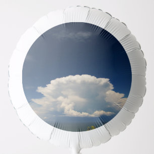 White Puffy Cloud Balloon
