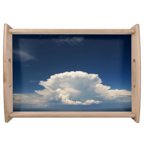 White Puffy Cloud              Serving Tray