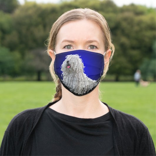 White Puli Mask by Holly & Birke (Outside)