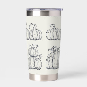 White Pumpkin Thermal Tumbler