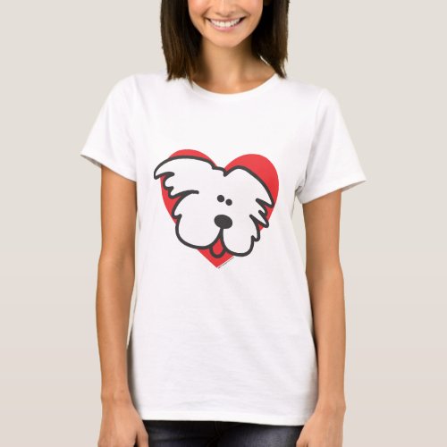 White Puppy T_Shirt