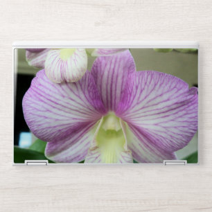 White & Purple Orchid on an HP Skin