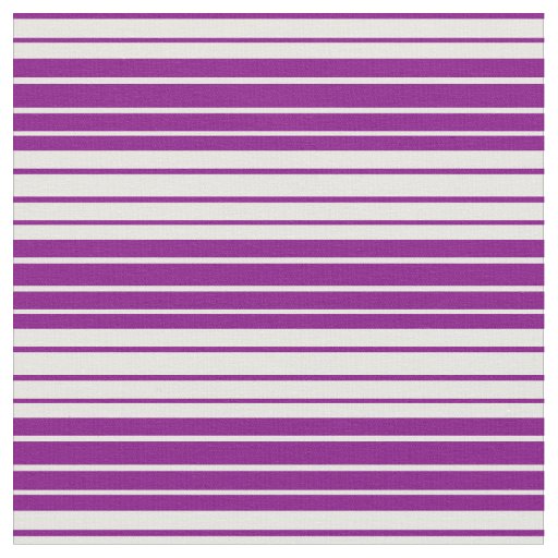 White & Purple Striped Pattern Fabric