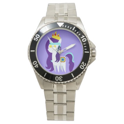 White Quadrupedal Character STAINLESS STEEL WATCH