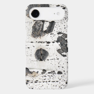 White Quaking Aspen Bark Close-Up Photograph iPhone 17 Air Case