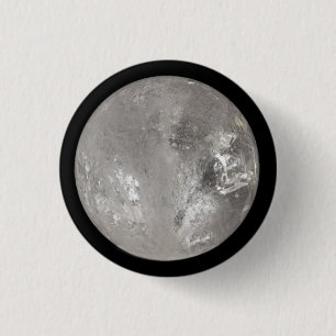 White Quartz Crystal Ball Button