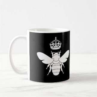 White Queen Bee Logo...Are You A Queen Bee? Coffee Mug