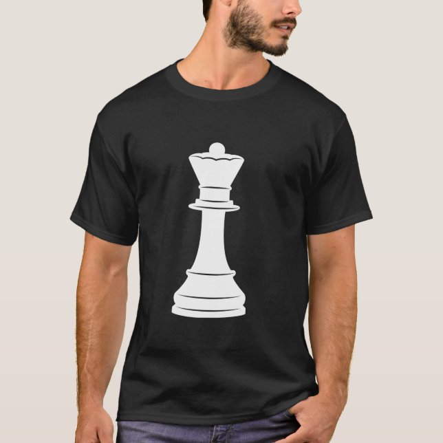 White Queen Chess Piece Halloween Group Costume Ch T-Shirt (Front)