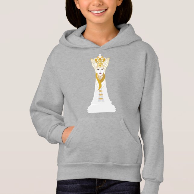 White Queen Hoodie (Front)