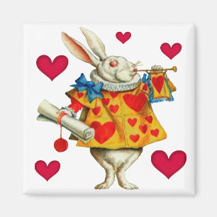 White Rabbit 1 Magnet