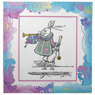 White Rabbit 3 Napkin