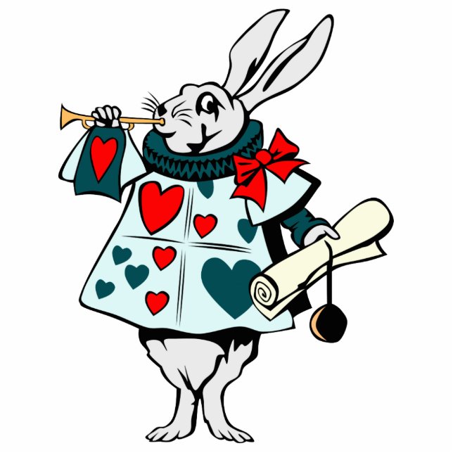 White Rabbit 4 Pin Cutout (Front)