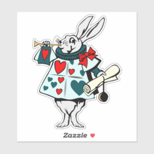 White Rabbit 4 Sticker