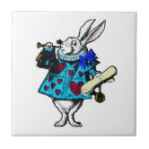 Alice in Wonderland Tile, The Dodo Ceramic Tile, Zazzle