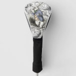 White Rabbit Alice in Wonderland Clocks Golf Head Cover