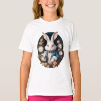 White Rabbit Alice in Wonderland Watches and roses