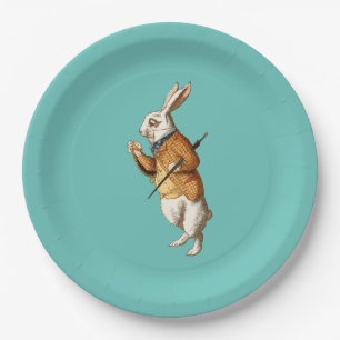 White Rabbit (Alice's Adventures in Wonderland) Paper Plates