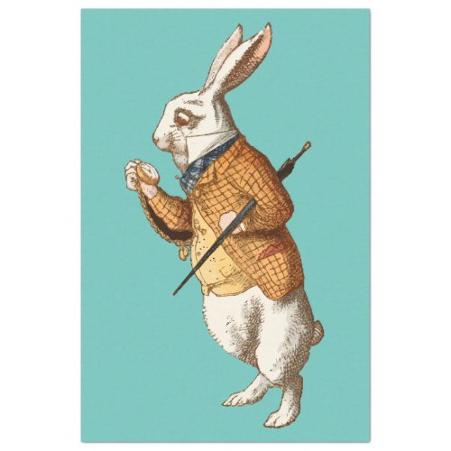 White Rabbit Alices Adventures in Wonderland Tissue Paper