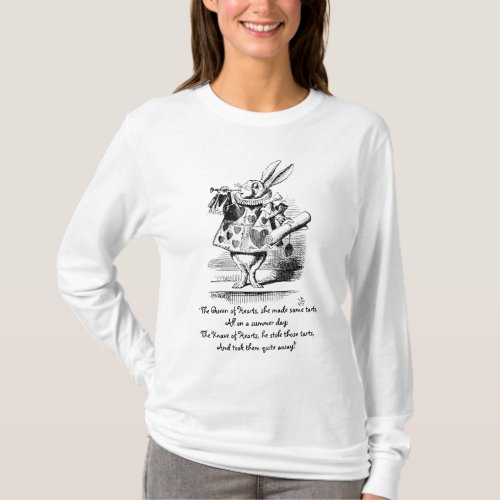 White Rabbit as Herald T_Shirt