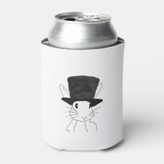 White Rabbit Can Cooler (Can Front)
