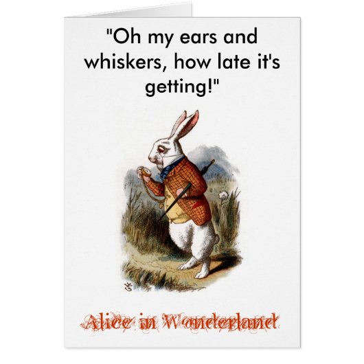 White Rabbit (color) (Front)