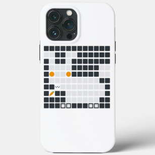 White Rabbit (Emoji Art) iPhone 13 Pro Max Case