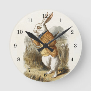 Alice In Wonderland Wall Clocks | Zazzle