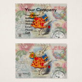White Rabbit Hearts Alice Classic (Front & Back)
