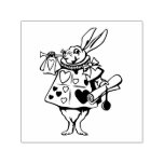 White Rabbit Herald Trumpeter Alice in Wonderland Self-inking Stamp