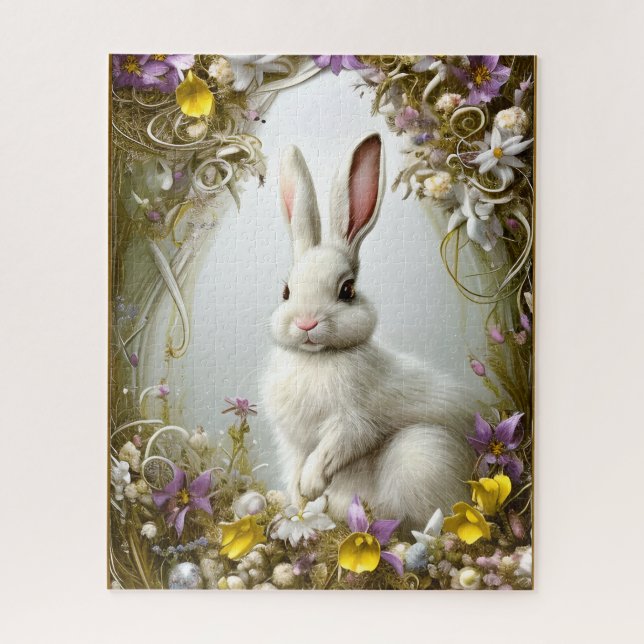 White Rabbit  Jigsaw Puzzle (Vertical)