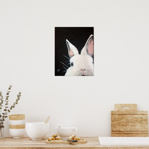 White Rabbit.jpg Poster | Zazzle