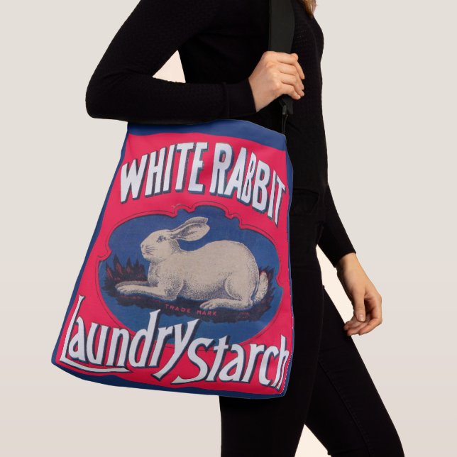 White Rabbit Laundry Starch ad Crossbody Bag (Close Up)