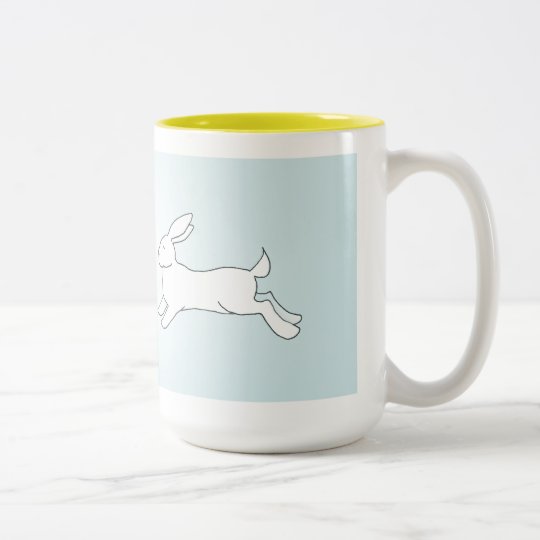 White Rabbit Mug