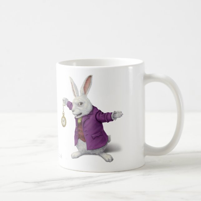 White Rabbit Mug (Right)