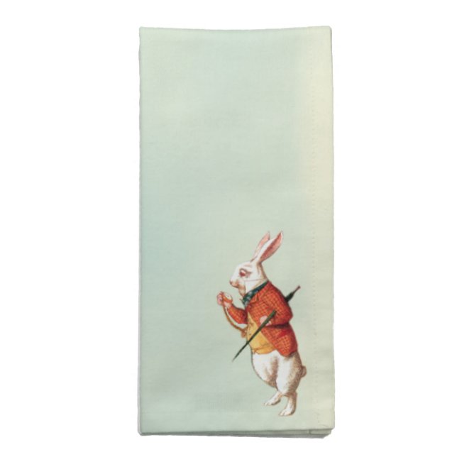White Rabbit Napkin (Folded)