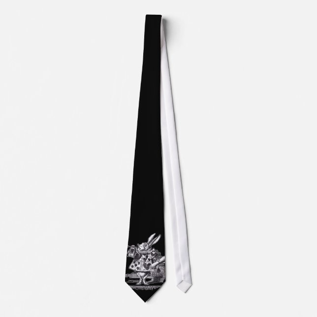 White Rabbit Neck Tie (Front)