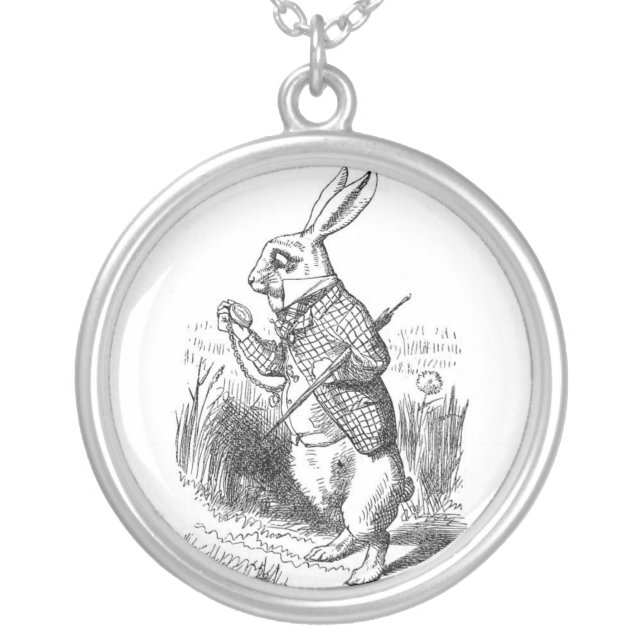 White Rabbit Necklace (Front)