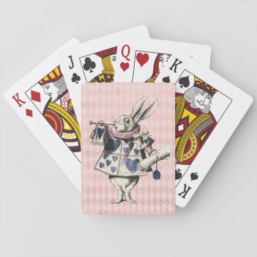 White Rabbit Pastel Deck of Playing Cards