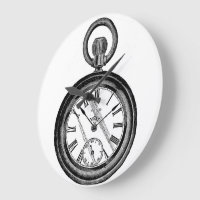 I Shall be Too Late White Rabbit Pocket Watch, Zazzle