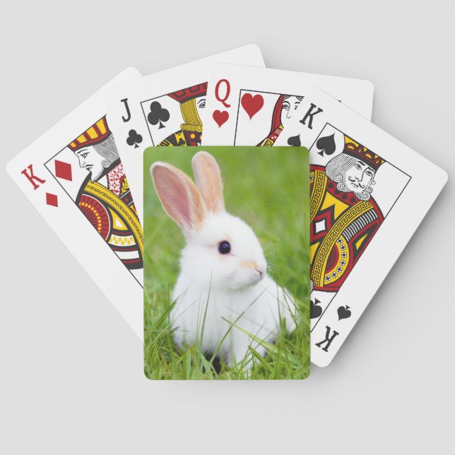 White Rabbit Poker Cards (Back)