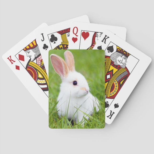 White Rabbit Poker Cards (Back)