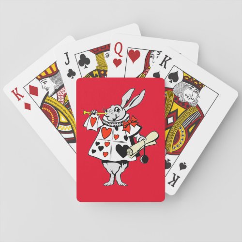 White Rabbit Poker Cards