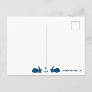 White Rabbit Postcard