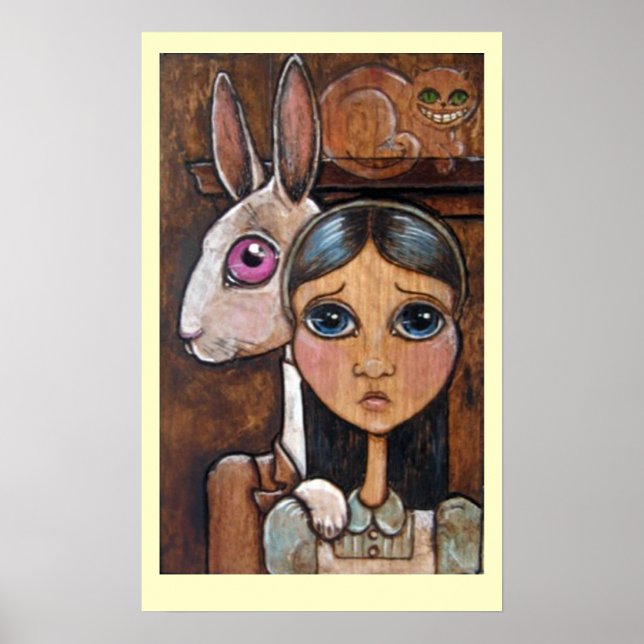 White Rabbit Poster (Front)