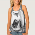 White Rabbit Racerback All Over Tank Top