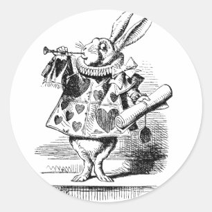 White Rabbit Sticker